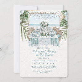 Upprepningsdagsmat för båge | Winter Wedding Inbjudningar