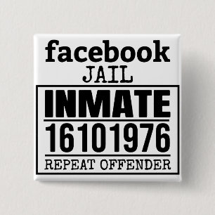 Upprepningsförbrytare för Facebook Jail Knapp