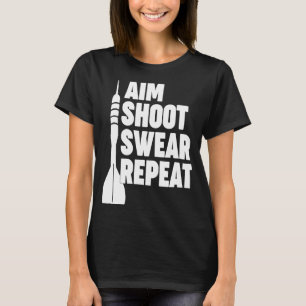 UPPREPNINGSHOT SWEAR-mörknar T Shirt