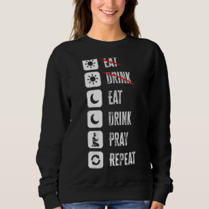 Upprepningsläge på Coola vid fastsättning av matni T Shirt