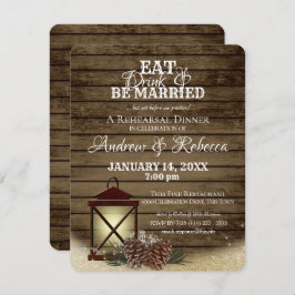 Upprepningsmiddag för Lantern och Gräs Cones Rehea Inbjudningar