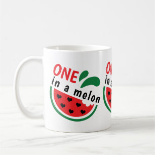 Upprigtig Vattenmelon EN i en Melon Kaffemugg