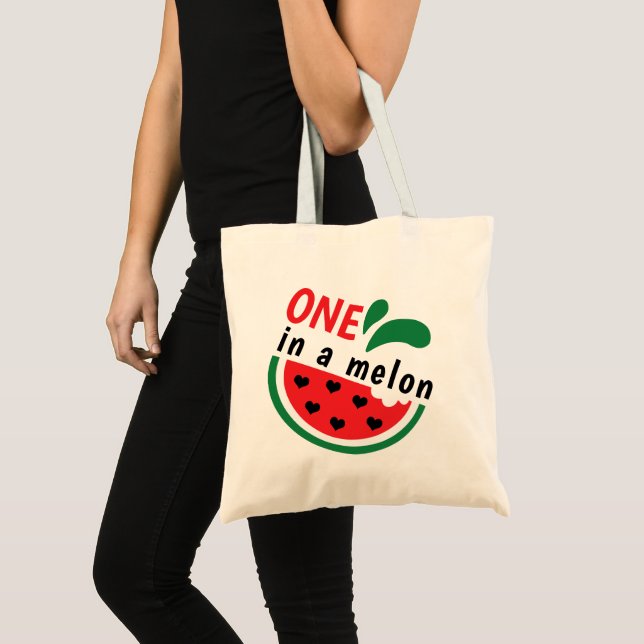 Upprigtig Vattenmelon EN i en Melon Tygkasse (Framsida (produkt))
