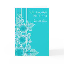 Uppriktig sympati från gruppaffär eller personligt