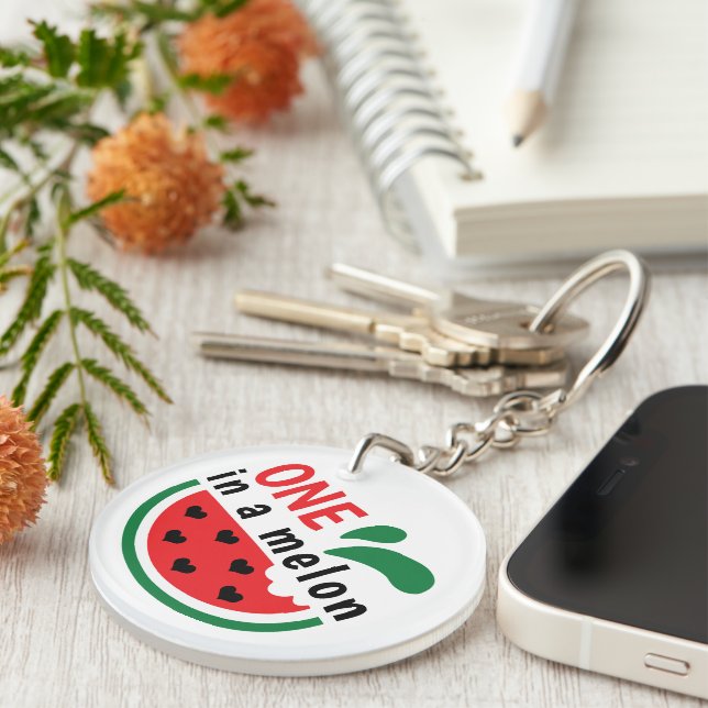 Uppriktig Vattenmelon EN i en Melon (Högra Framsidan)