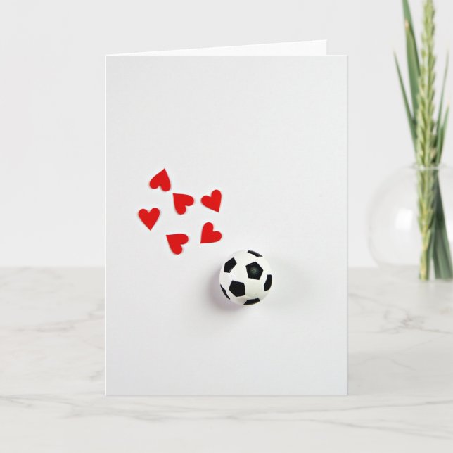 Uppriktigt fotbollskort kort (Framsida)