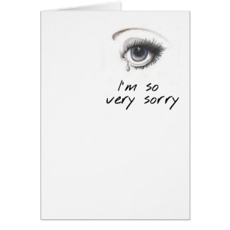 Uppriktigt Hälsningskort