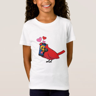 Uppringningar vid kardinal Bird Kärlek T Shirt