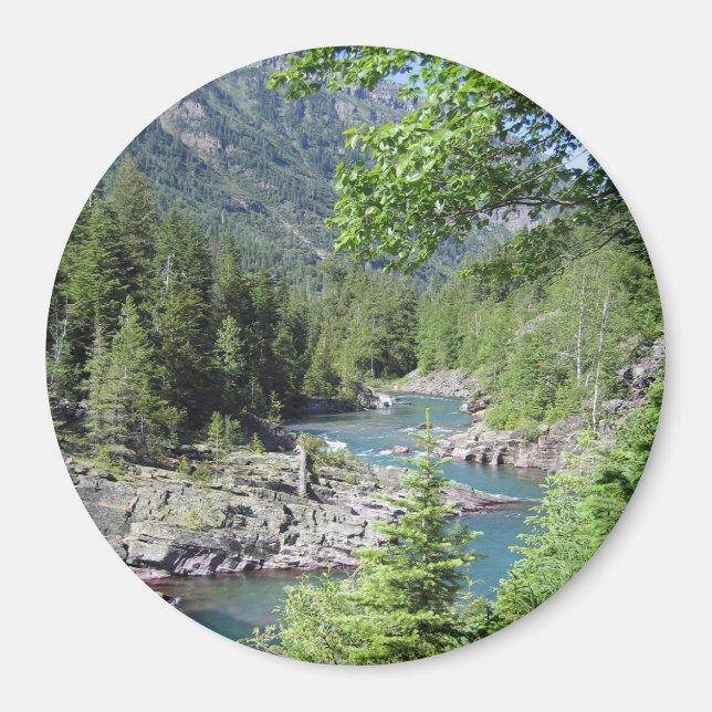 Upprinnande nationalskog magnet (Framsidan)