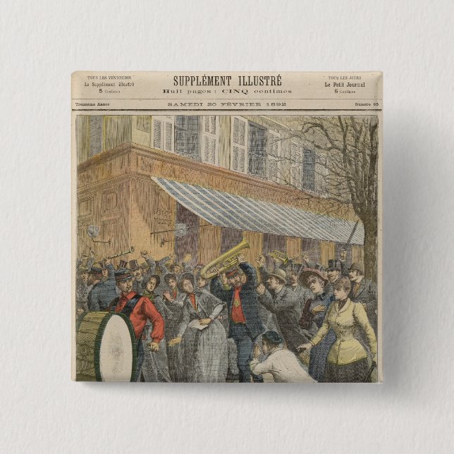 Uppror mot en Frälsningsarmén Knapp (Framsida)