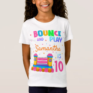 Upprörande Födelsedagsfest Girl T. T Shirt