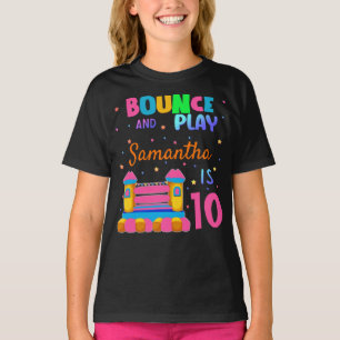 Upprörande Födelsedagsfest Girl T. T Shirt