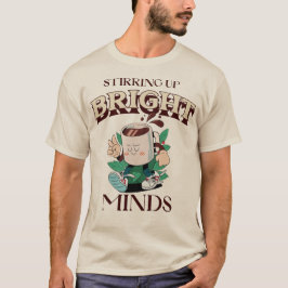 Upprörande Ljusa Sinnen Matlagning Lärare T Shirt