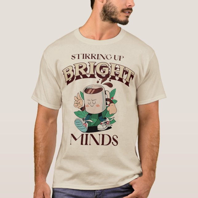 Upprörande Ljusa Sinnen Matlagning Lärare T Shirt (Framsida)
