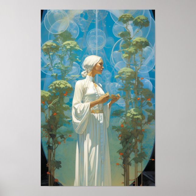 Upprörande Moebius Maxfi-teckendesign Poster (Framsidan)