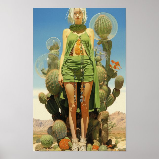 Upprörande Moebius Maxfi-teckendesign Poster (Framsidan)