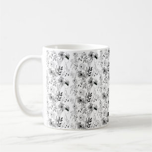 Upprörande monokrom design Tea Mugg