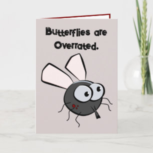 Upprörande Mosquito Thinks Han är Cute Funny Kryp Inbjudan