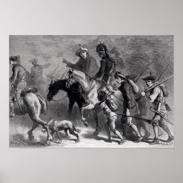 Upproret i New England Yeomanry Poster (Framsidan)