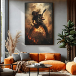 Upprorets flamma poster
