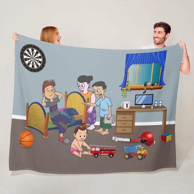 Upprorets tillflykt fleecefilt (På plats)