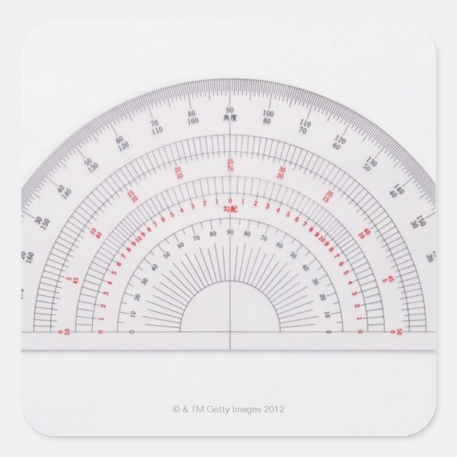Upprullningsdon Fyrkantigt Klistermärke (Framsida)