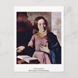 Uppsägning av Francisco De Zurbaran Vykort