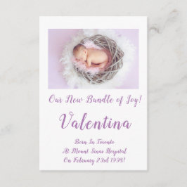 Uppsägningskort i Flicka Tilläggskort