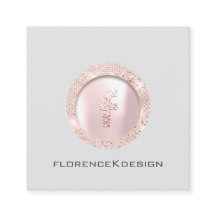 Uppsägningskort Ro Eyelash Logotyp Social