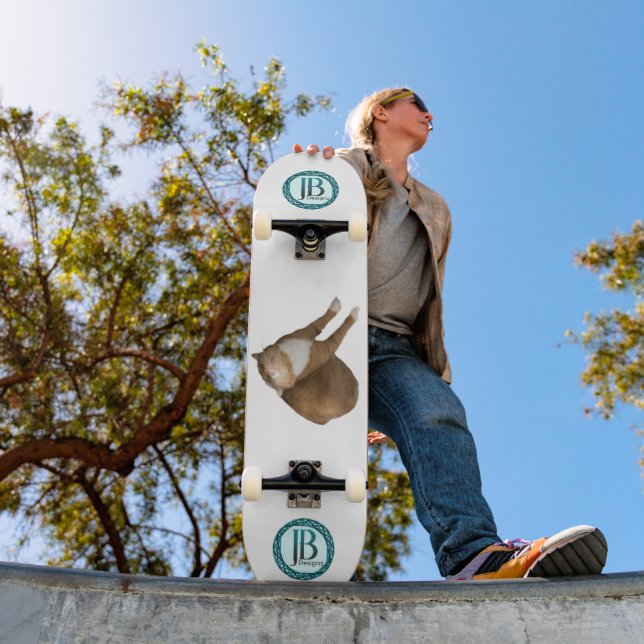 Uppsal-Vänd Solsken Katt Mini Skateboard Bräda 18,5 Cm (Utomhus 1)