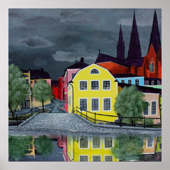 Uppsala Reflections - by Anna-Juliane Poster (Framsidan)
