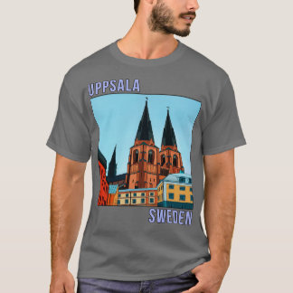 Uppsala Sverige Scandinavian T Shirt