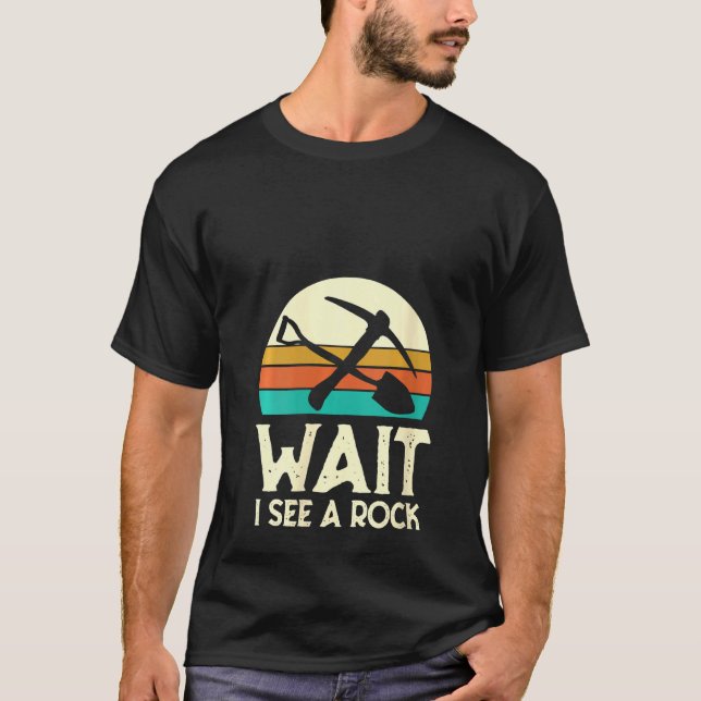 Uppsamlare för könscellernas geolog Sten T Shirt (Framsida)