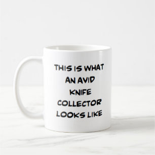 Uppsamlare vid knivar kaffemugg