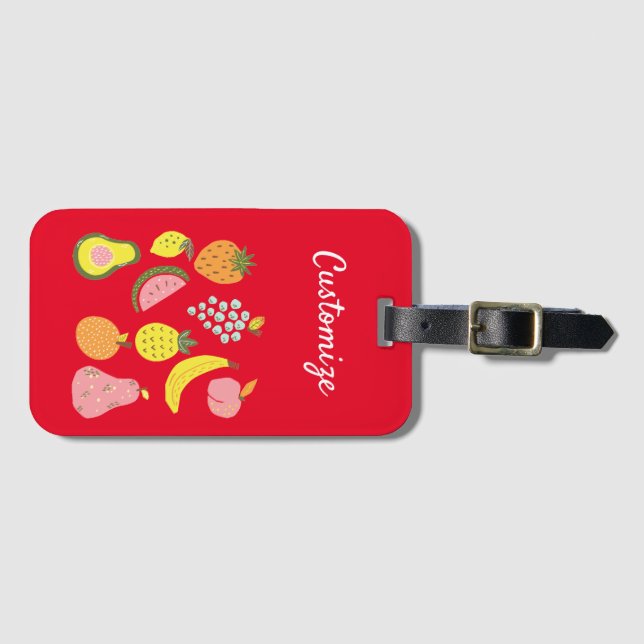 Uppsamling av adsorterade frukter Thunder_   CoveA Bagagebricka (Framsida horisontal)