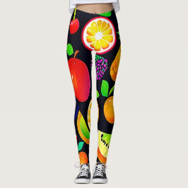 Uppsamling av Bright-frukt Leggings