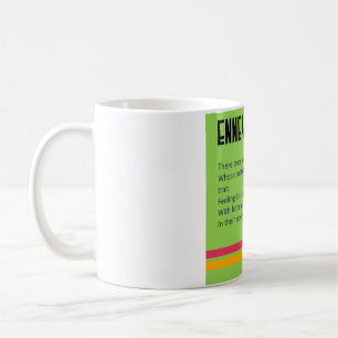 Uppsamling av Enneagram Limerick - kaffe av typ 8 Kaffemugg