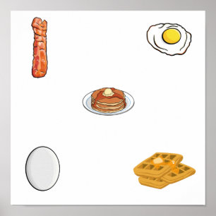 Uppsamling av frukost poster