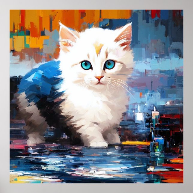 Uppsamling av katt: poster (Framsidan)