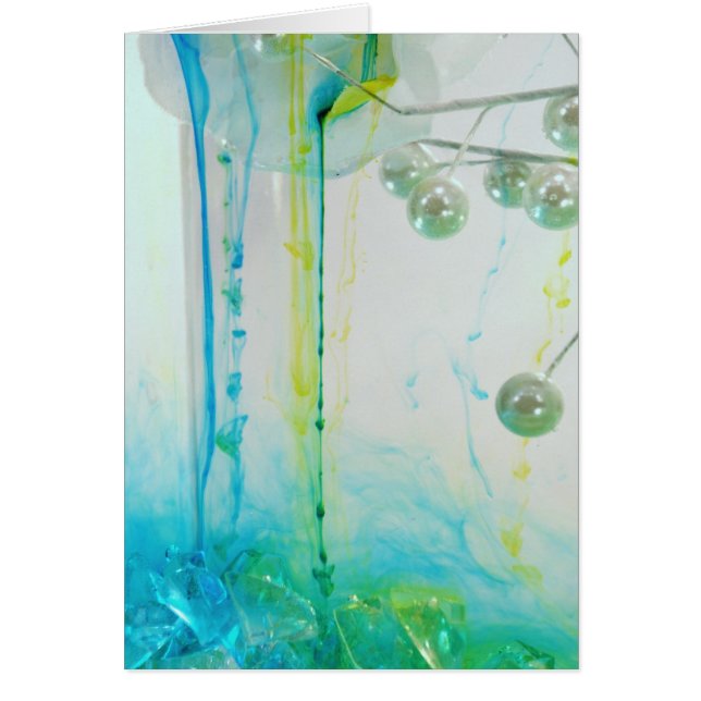 Uppsamling av vätefluorid hälsningskort (Framsidan)