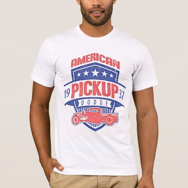 Uppsamling för fint för AMERIKANserie 1937 Tee (Framsida)
