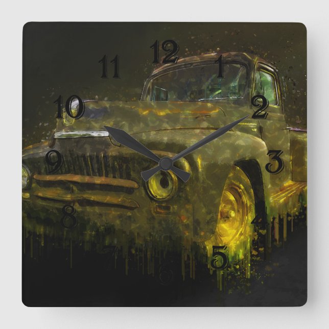 Uppsamling för internationell 1951 fyrkantig klocka (Framsida)