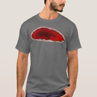 Uppsamling i Sten, vackert Agate T Shirt