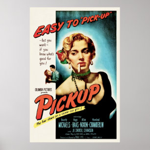 Uppsamling - vintage 1951 filmar den Noir Poster