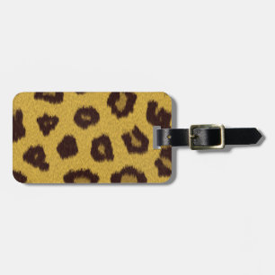 Uppsamlingen päls - Leopard Bagagebricka