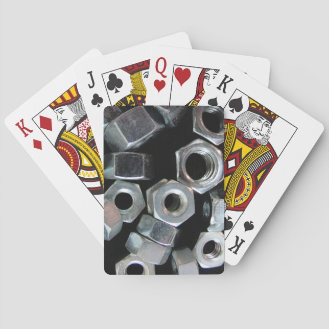 Uppsamlingskort för tråd Hex Nöt Casinokort (Baksidan)