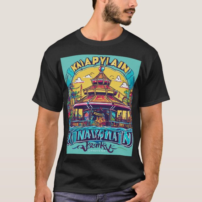 Uppsamlingspark i vatten t shirt (Framsida)
