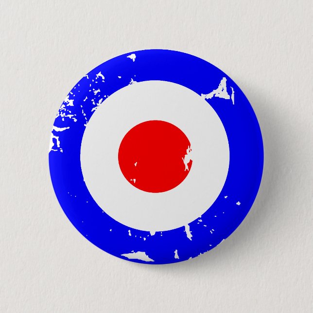 Uppsätta som mål den Retro åldriga modet för Knapp (Framsida)