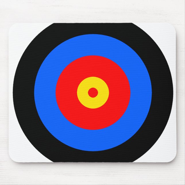 Uppsätta som mål musmatta (Framsidan)