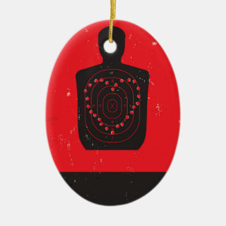 Uppsätta som mål övar hjärta julgransprydnad keramik